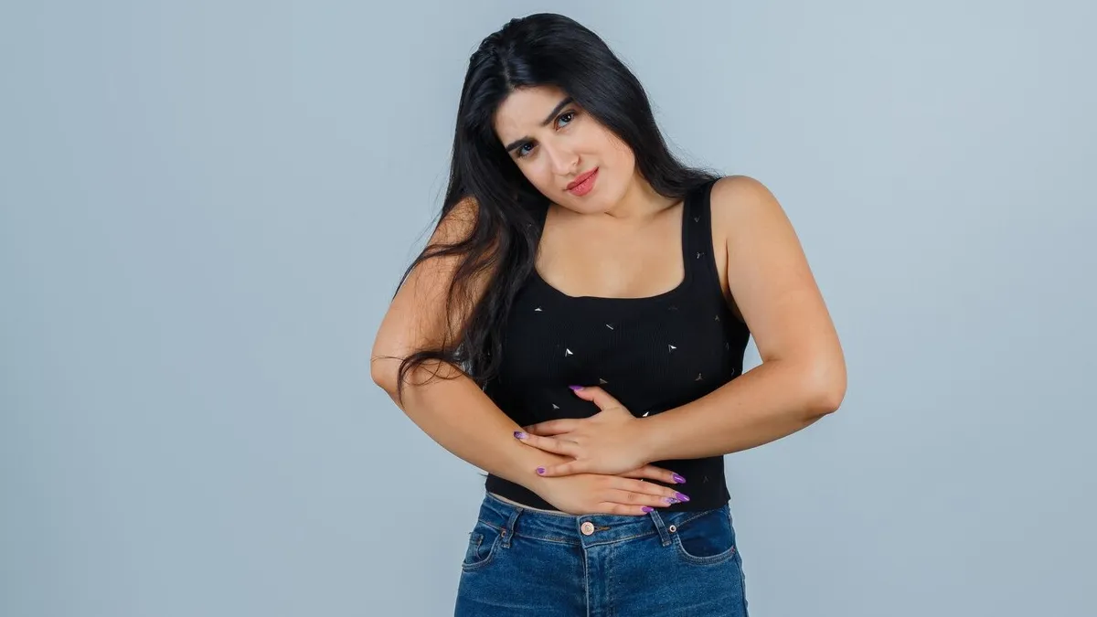 holding your stomach in effect
