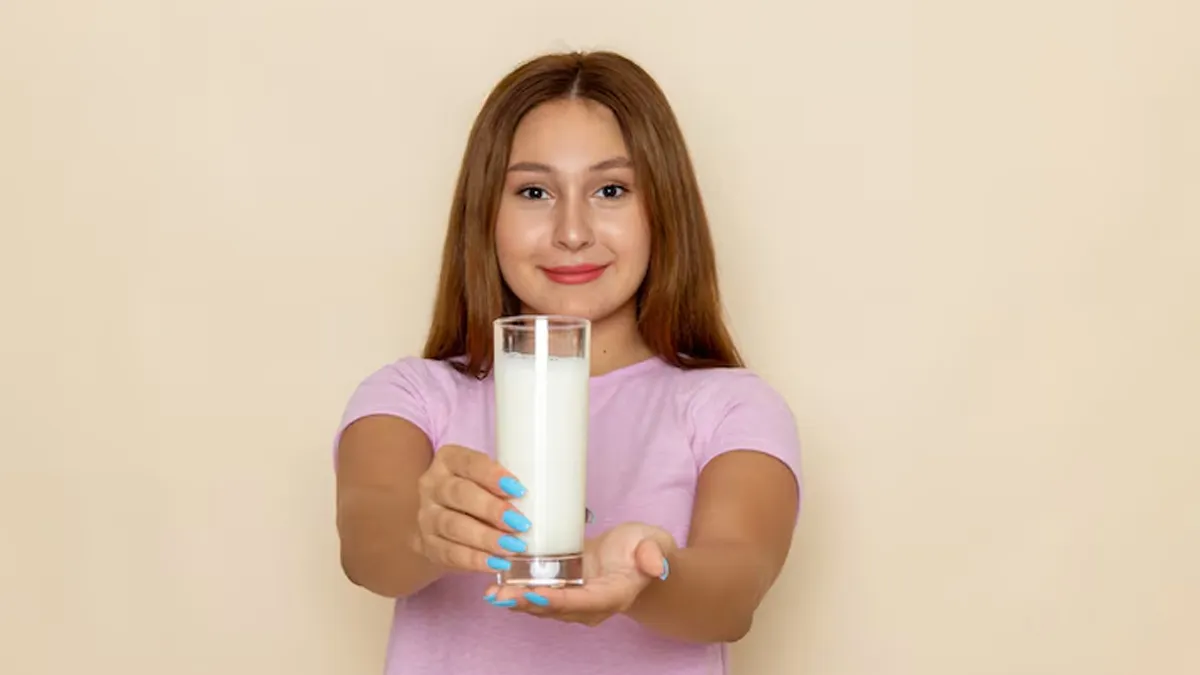 milk before sleep time