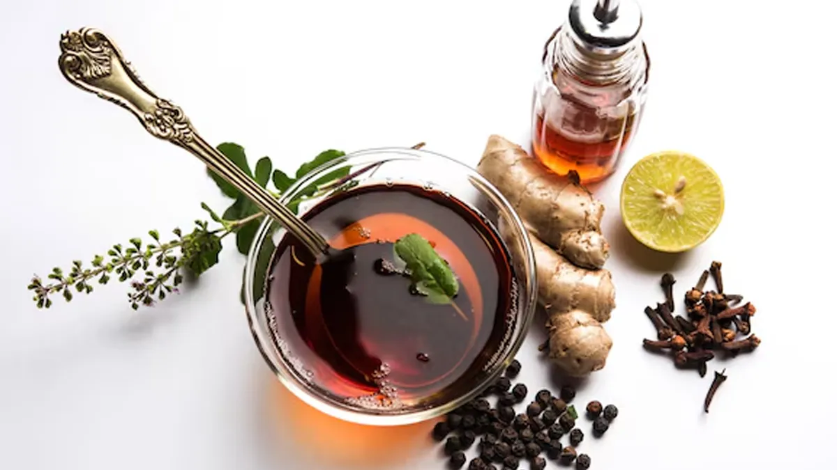 ayurvedic-kadha-for-blocked-nose