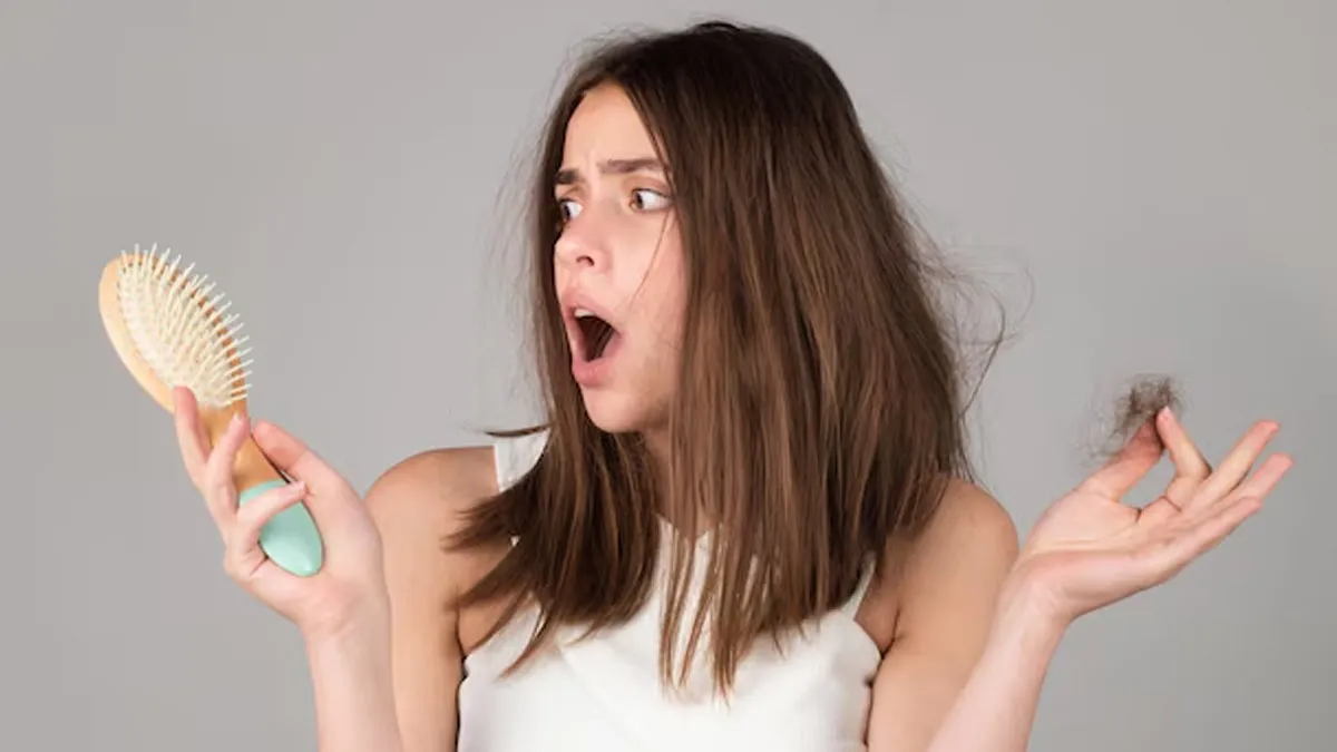 how much hair fall is normal