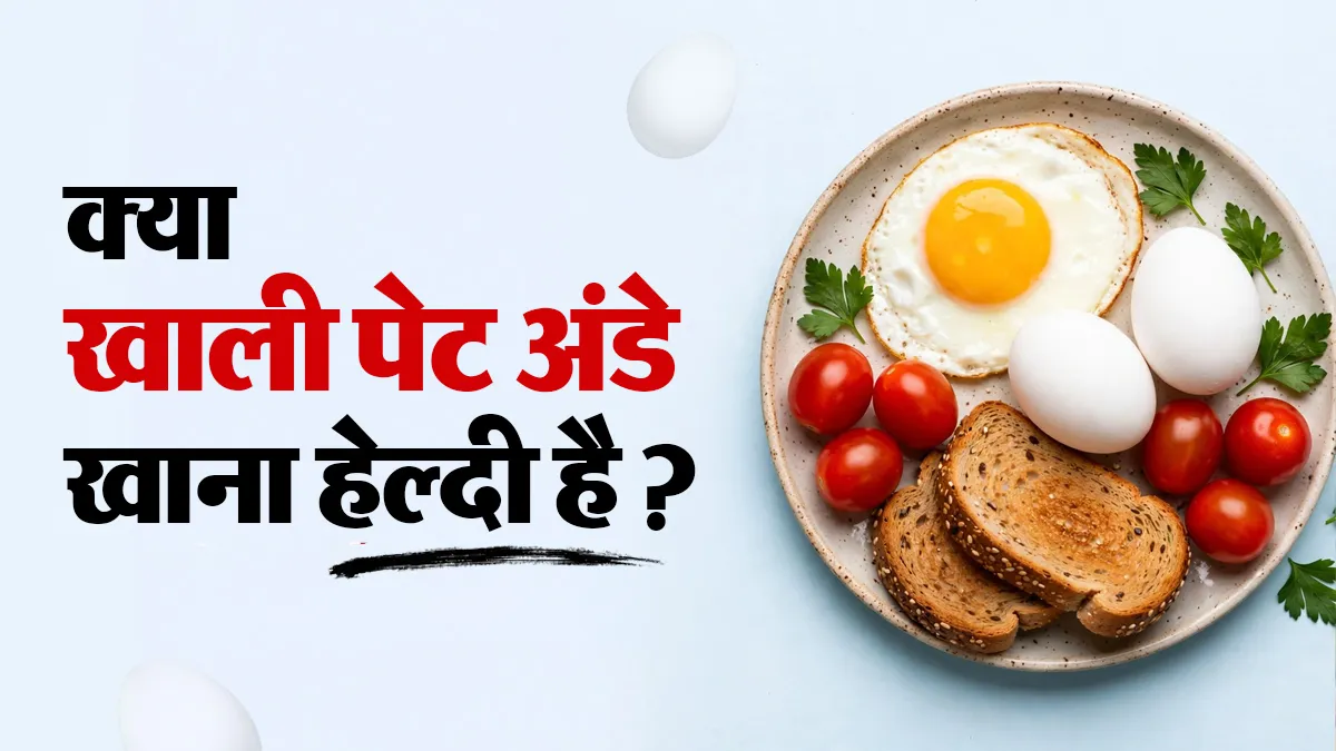 क्या सुबह खाली पेट अंडा खाना फायदेमंद? डायटिशियन से जानें किन लोगों को बरतनी चाहिए सावधानी