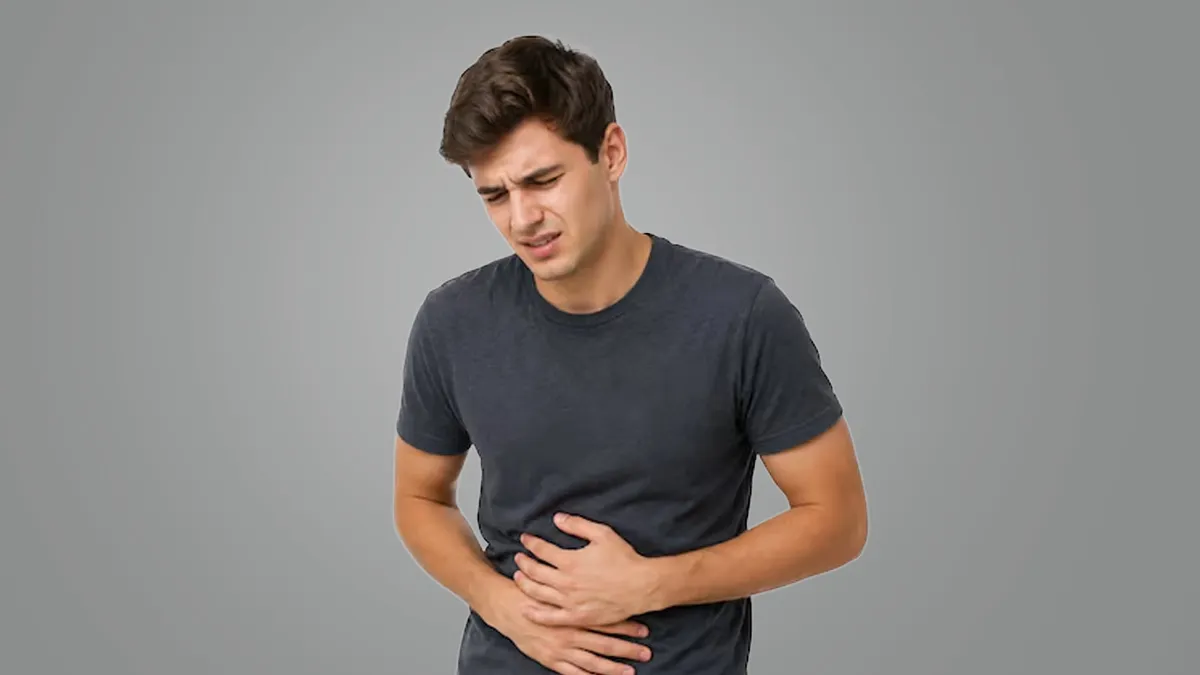 upset stomach after eating outside food could be food poisoning or intolerance 01