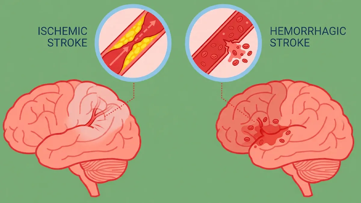 stroke vs brain hemorrhage
