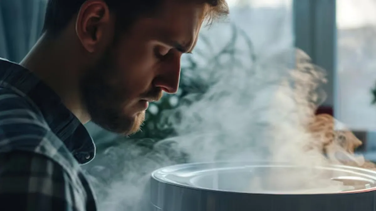 Steam Inhalation for lungs