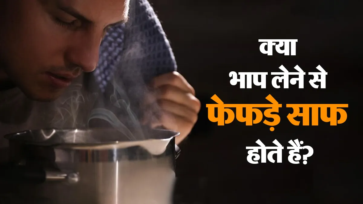 क्या भाप लेने से फेफड़ों से प्रदूषण साफ होता है? जानें डॉक्टर की राय
