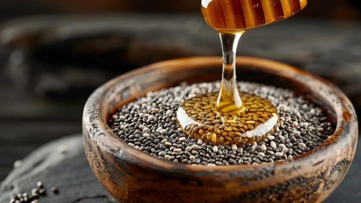 Chia seeds with Honey: தேன் கலந்த சியா விதை தண்ணீரைக் குடிப்பதால் கிடைக்கும் நன்மைகள்