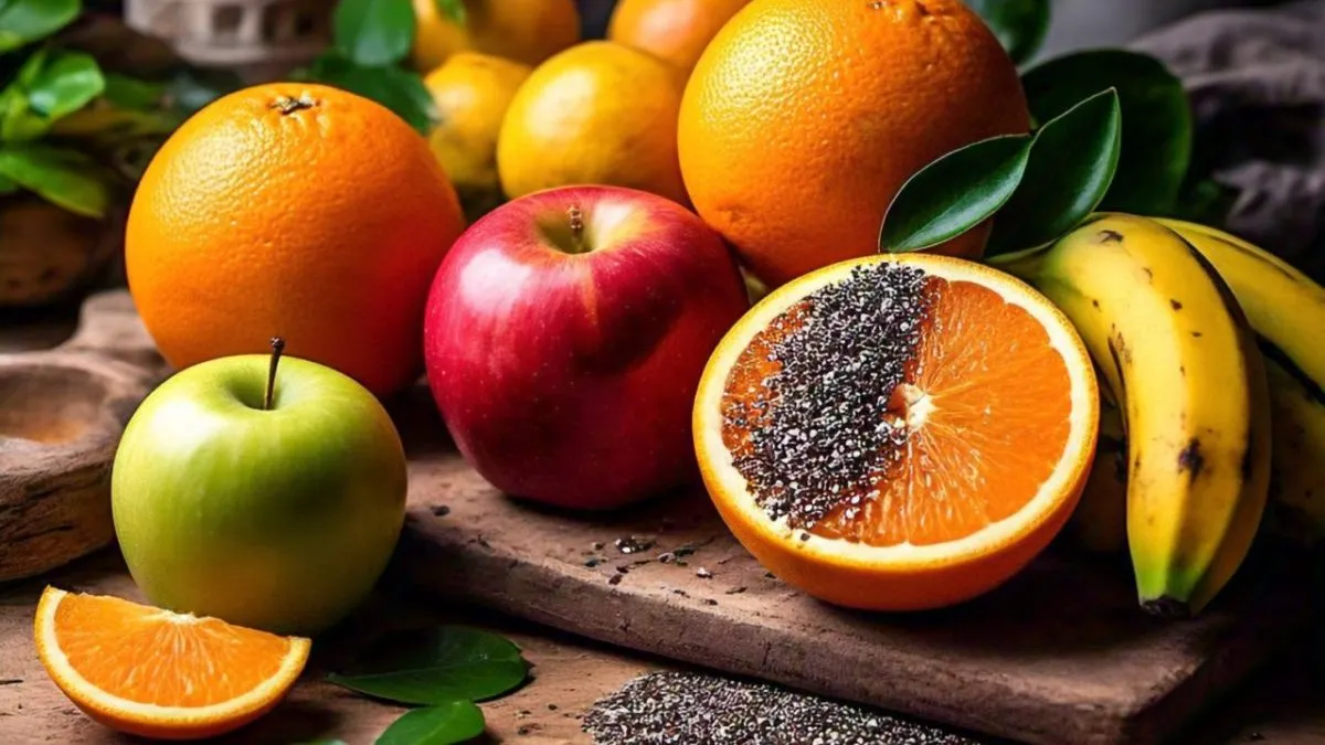 Fruits with chia seeds: சியா விதைகளுடன் இந்த பழங்களை சேர்த்து சாப்பிடுவது எவ்வளவு நல்லது தெரியுமா?