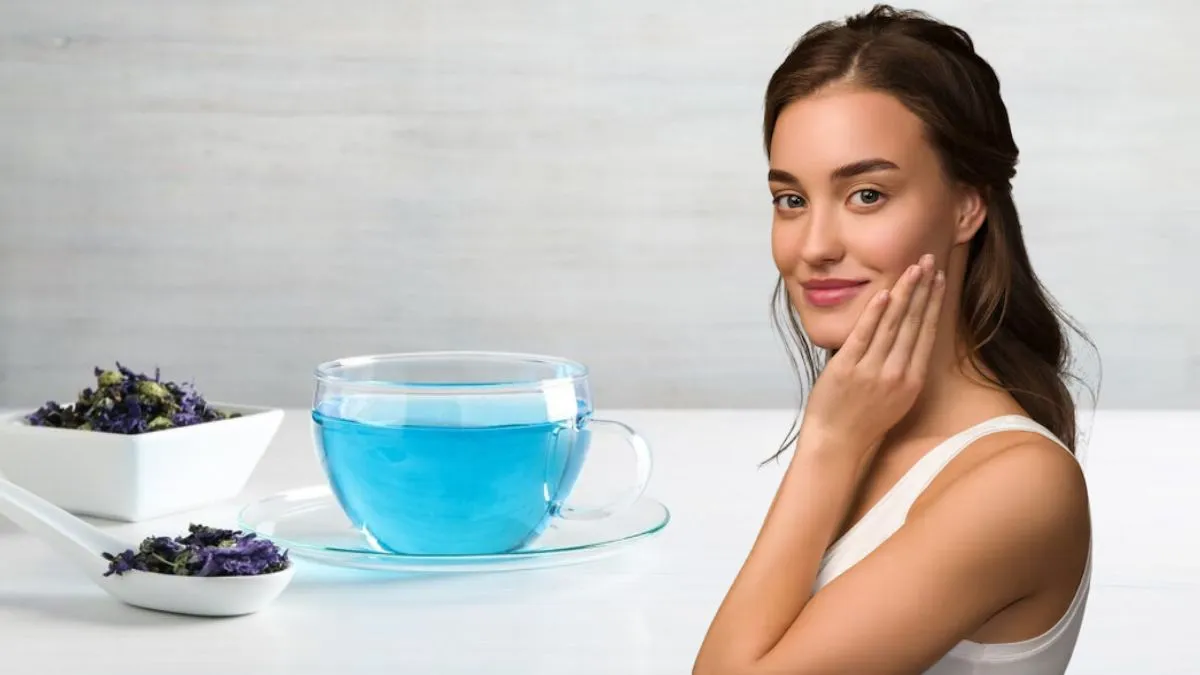 Blue tea benefits for skin: சருமம் சும்மா தங்கம் போல மின்னணுமா? சங்கு பூ டீ தரும் அதிசய நன்மைகள் இதோ