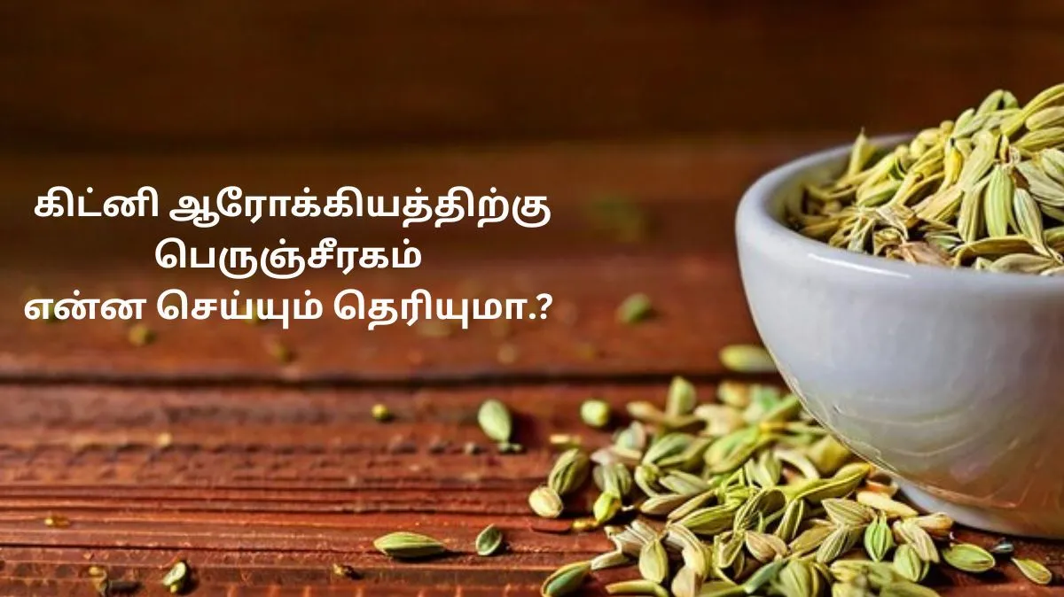 கிட்னி ஆரோக்கியத்திற்கு பெருஞ்சீரகம் என்னவெல்லாம் செய்யும் தெரியுமா.?