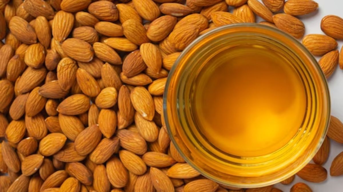almond oil for hair 