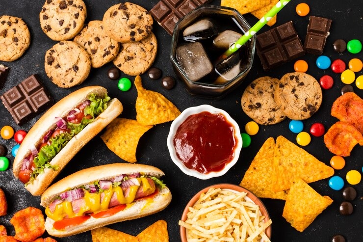 top-view-fast-food-meal_23-21482