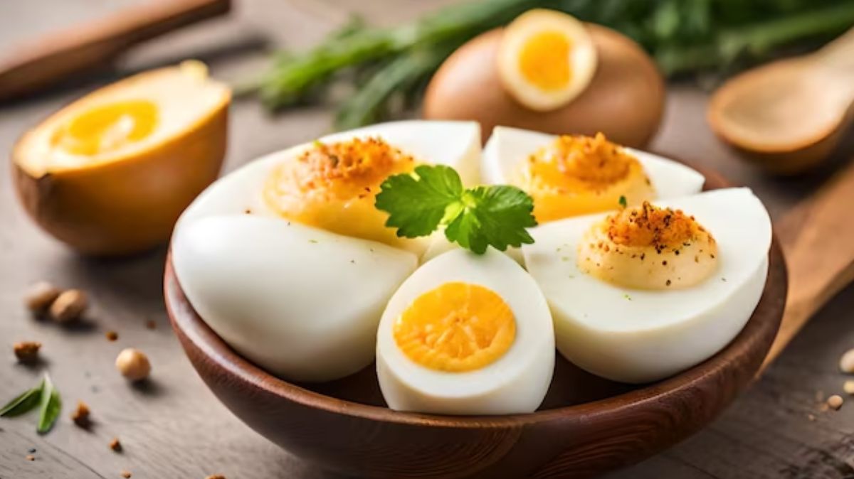 eggs for breakfast