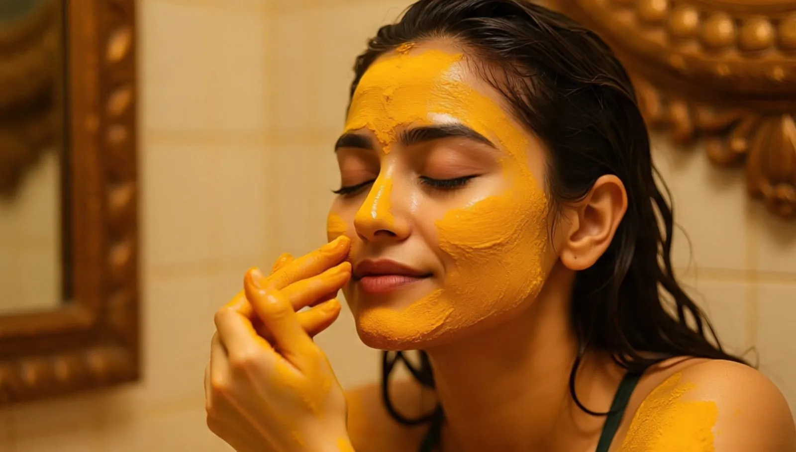 Turmeric on Face: தமிழக பெண்கள் அறிவே அறிவு, முகத்தில் மஞ்சள் தடவுவது சும்மா இல்ல பாஸ்! அதுவும் இப்படி தடவினால்!
