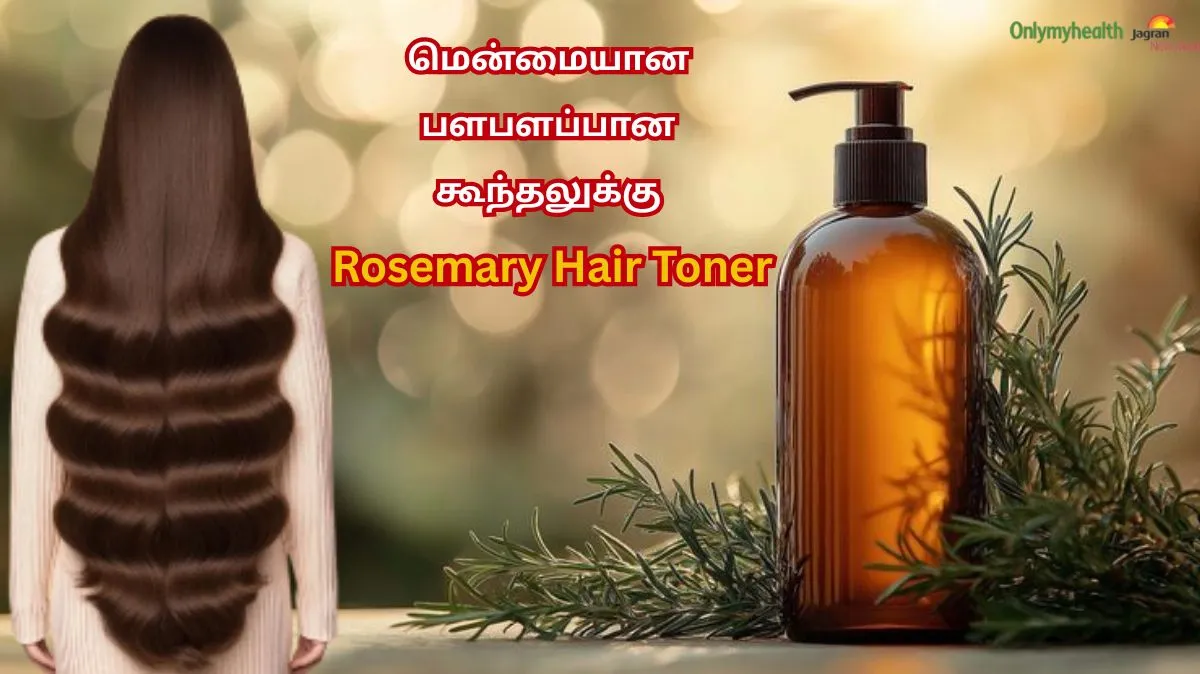 மென்மையான பளபளப்பான கூந்தலுக்கு Rosemary Hair Toner – வீட்டிலேயே செய்யும் 4 இயற்கை முறைகள் இங்கே..