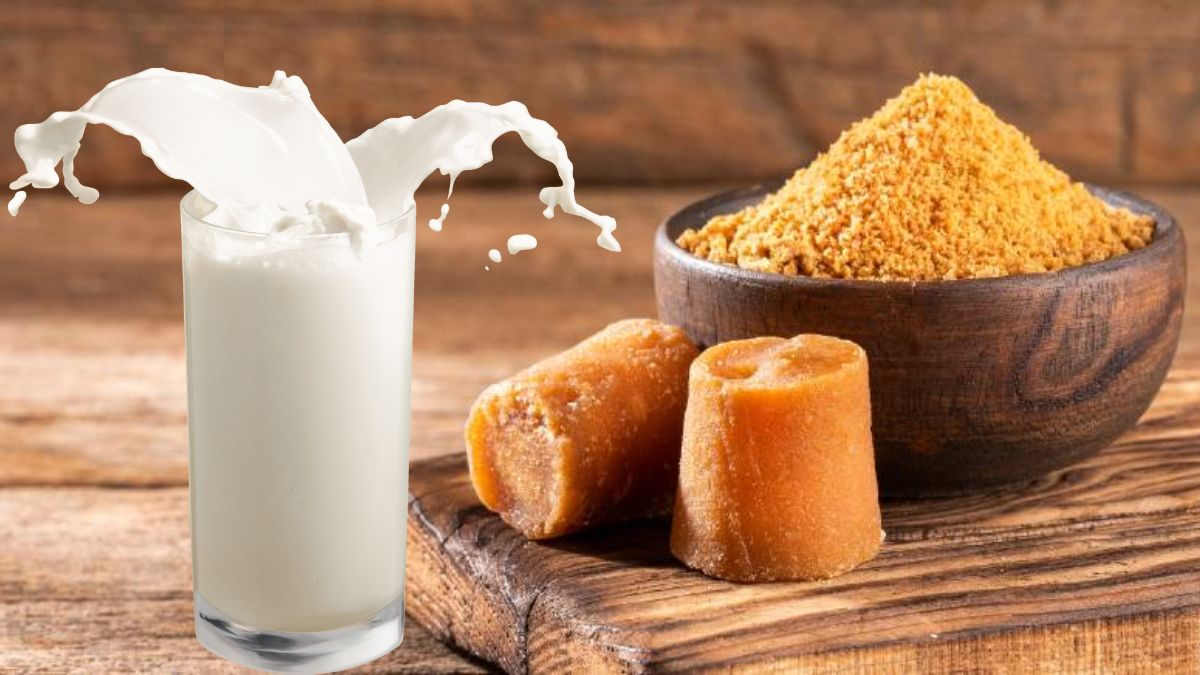 பாலில் சர்க்கரைக்கு பதில் வெல்லம் சேர்த்து குடிப்பது ஆரோக்கியத்திற்கு எவ்வளவு நல்லது தெரியுமா?
