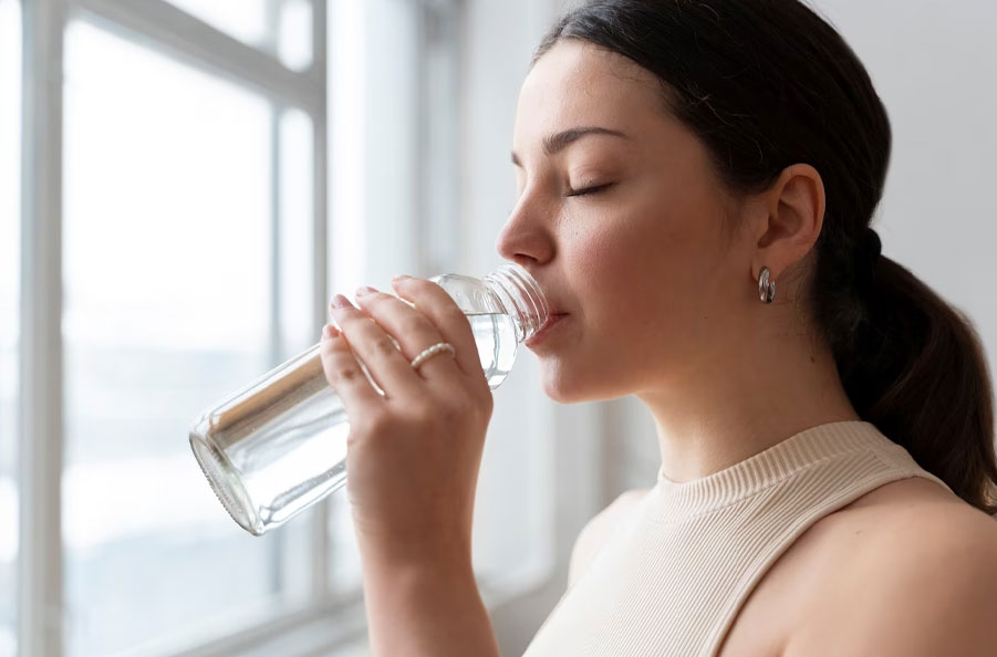 water-after-fruits