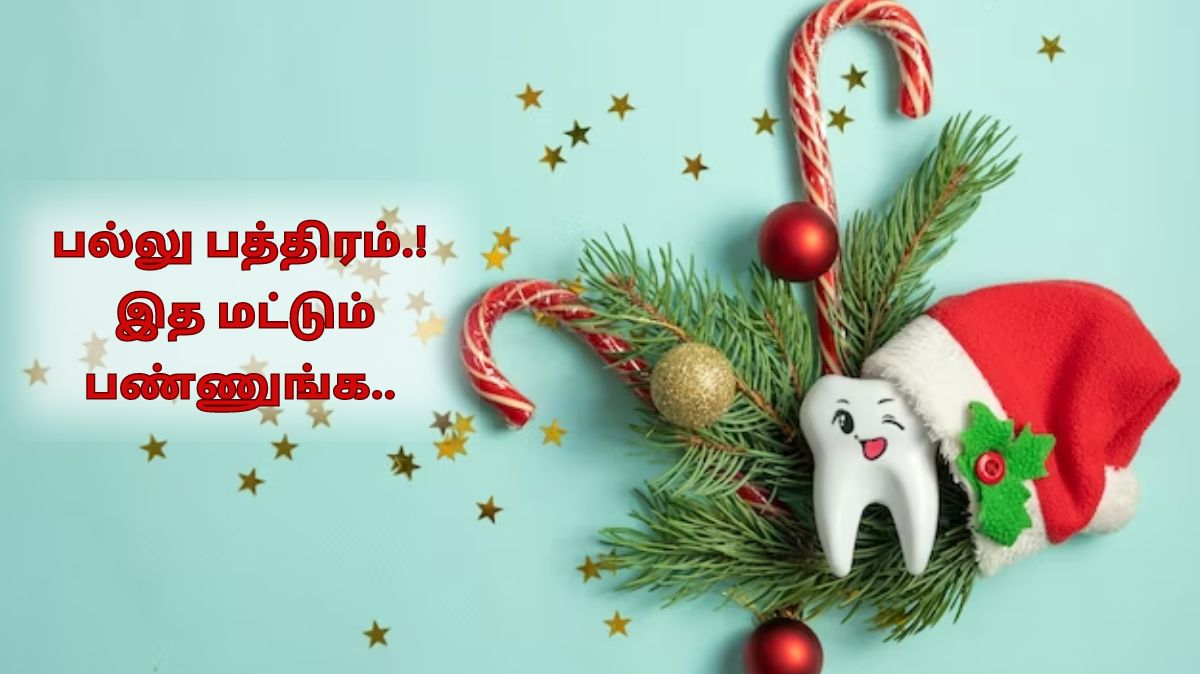 Christmas 2023: இந்த சீசன்ல பல்லு சொத்தையா போகாம இருக்க இத பண்ணுங்க!