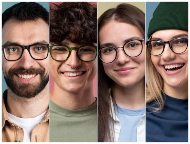 How to remove glasses marks from face1
