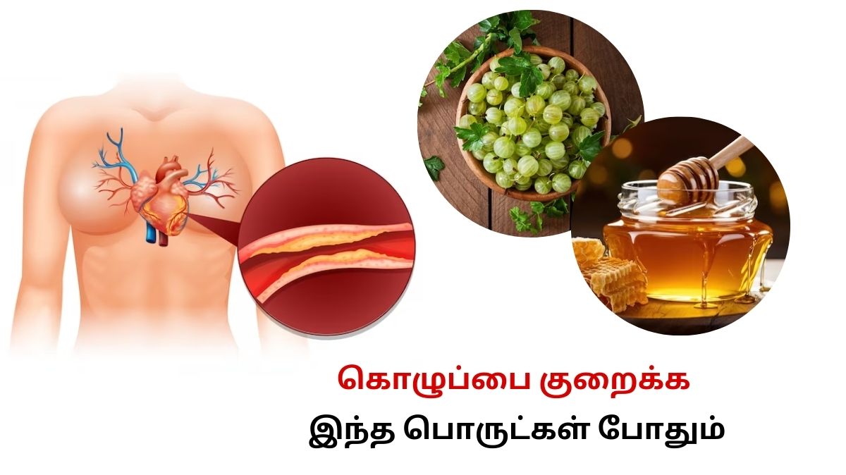 கொழுப்பை குறைக்க இந்த 2 பொருட்கள் போதும்.!