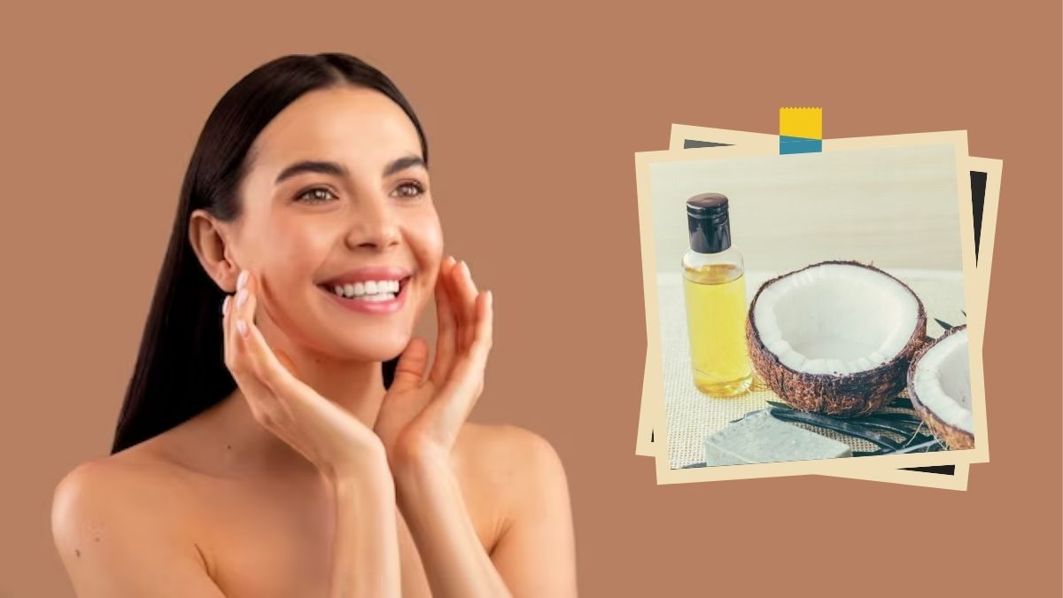 Coconut Oil For Skin: முகம் கண்ணாடி போல ஜொலிக்க தேங்காய் எண்ணெயுடன் இந்த பொருள்களைச் சேர்த்து பயன்படுத்துங்க