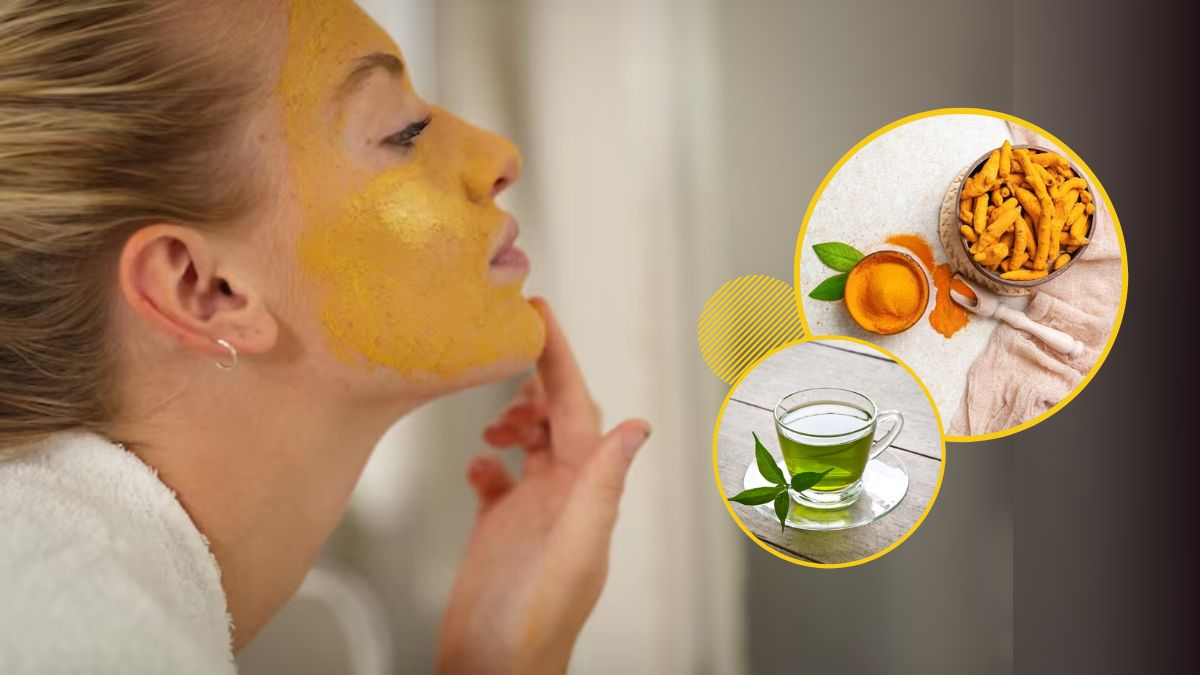 Green Tea Turmeric Face Mask: முகத்தில் தழும்புகள் அதிகம் இருக்கா? மஞ்சளுடன் இந்த ஒரு பொருள் மட்டும் சேர்த்துக்கோங்க