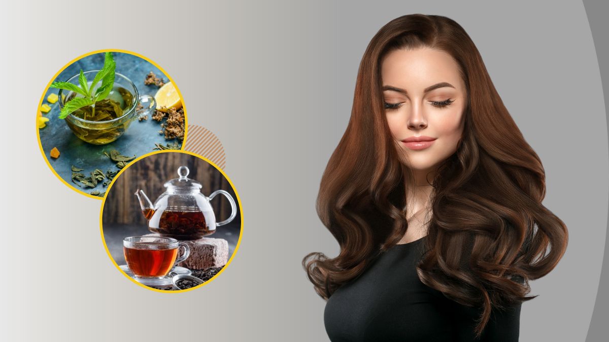Tea For Hair: பொசு பொசுனு முடி வளர உதவும் டீ வகைகள். எப்படி பயன்படுத்துவது?
