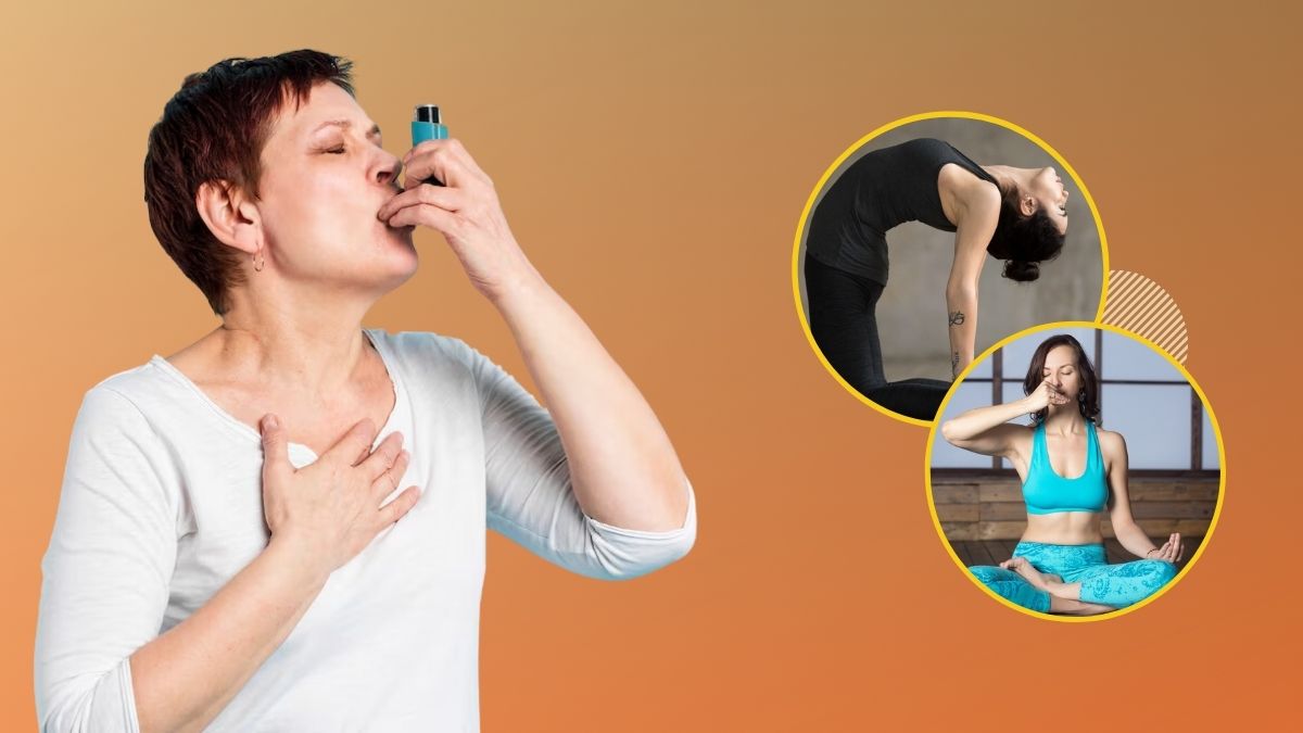 Yoga For Asthma: உங்களுக்கு ஆஸ்துமா இருக்கா? இந்த யோகாசனங்களை செய்யுங்க