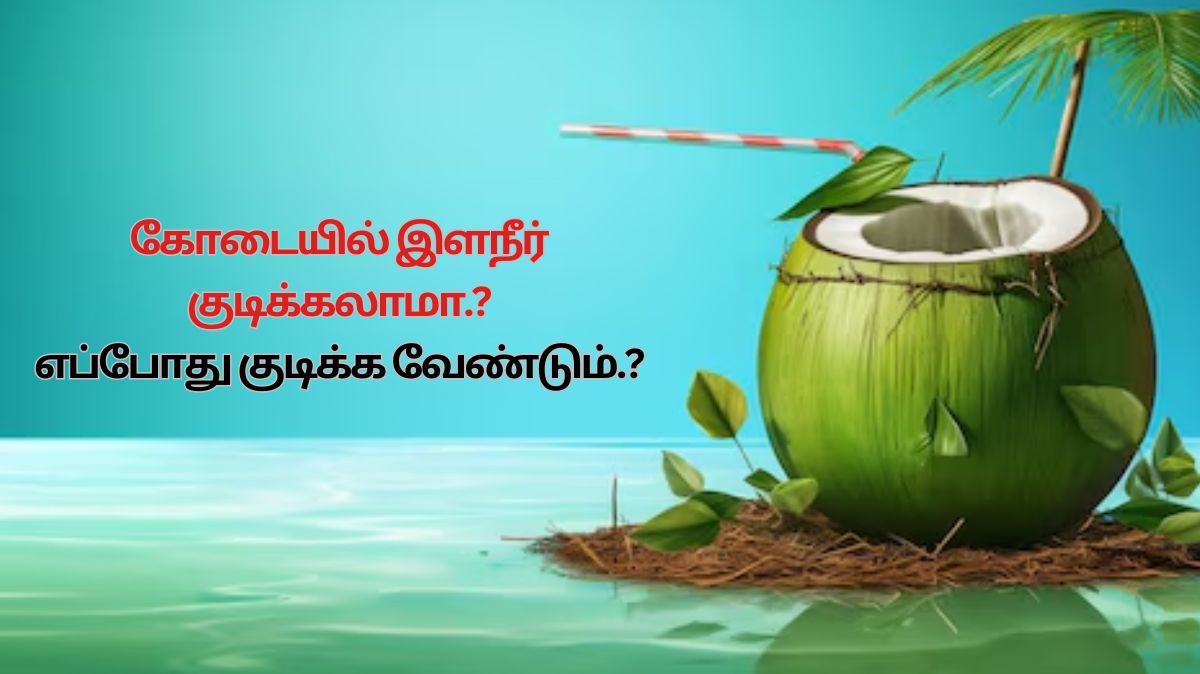 Tender Coconut Water: கோடையில் இளநீர் குடிக்கலாமா.? எப்போது குடிக்க வேண்டும்.? இங்கே காண்போம்…