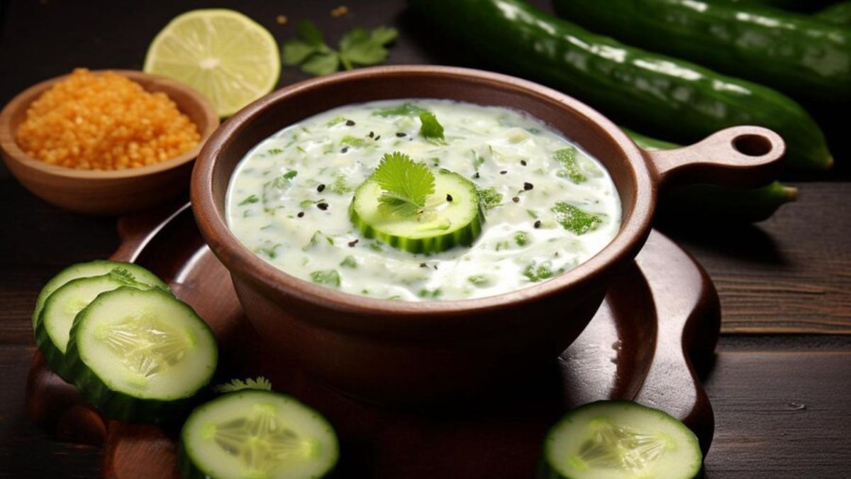Cucumber Raita Recipe: டேஸ்டியான, ஹெல்த்தியான வெள்ளரி ரைட்டா ரெசிபி!