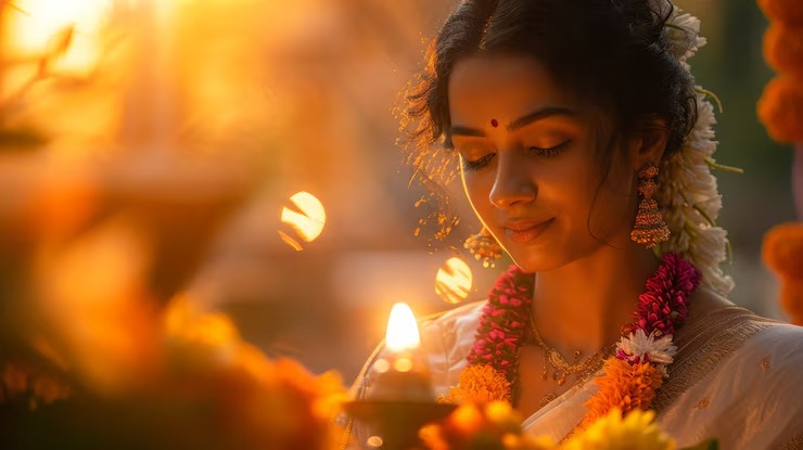 இது தெரியமா போச்சே… தலையில் பூ வைப்பது இவ்வளவு நல்லதாம்!