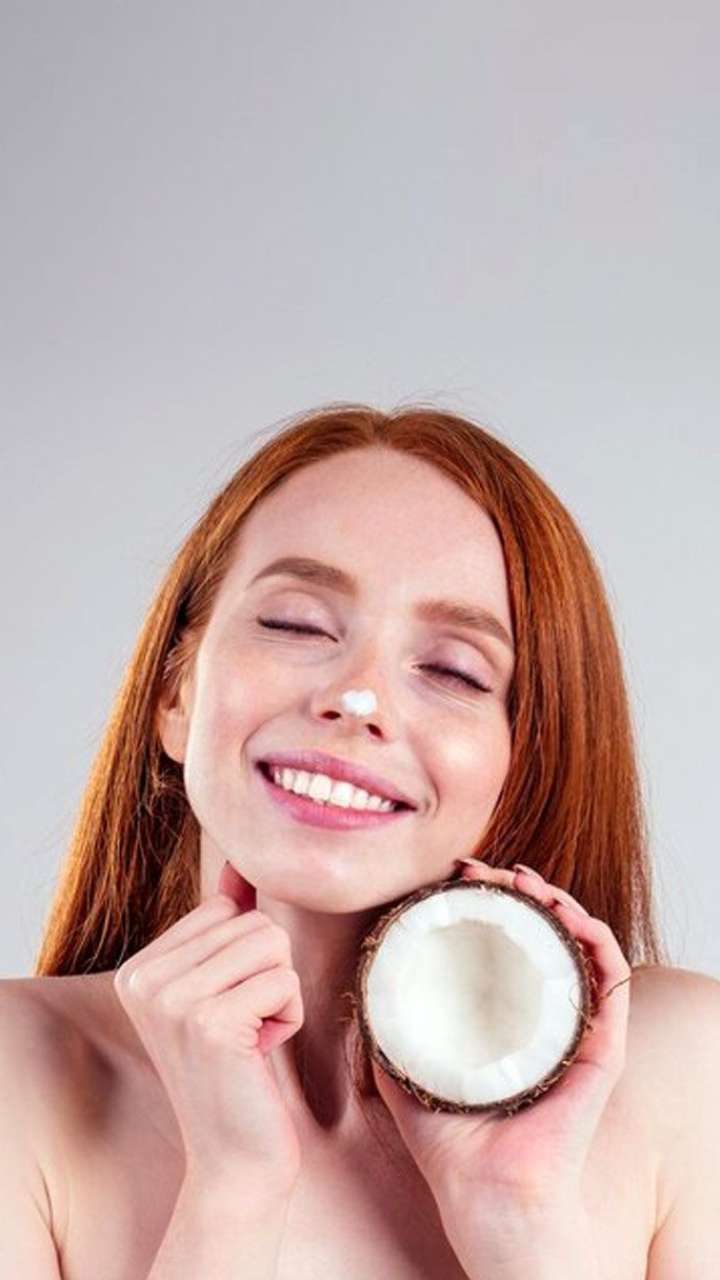 Winter Skincare Coconut Oil Face Massage For Dry Skin