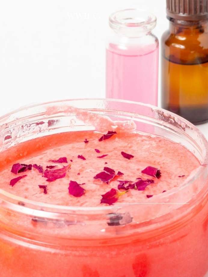 How To Make A Rose Body Scrub For Dry Skin At Home