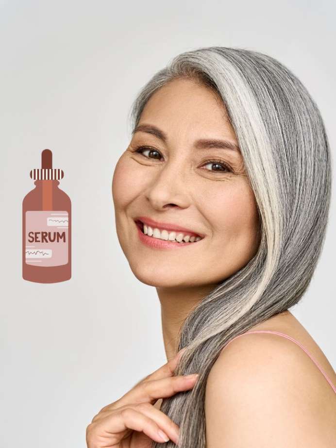 7 Antigrey Hair Serums For Black Bold Tresses