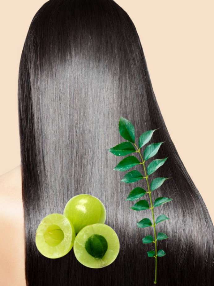 Amla curry Leaf Juice For Long And Strong Hair